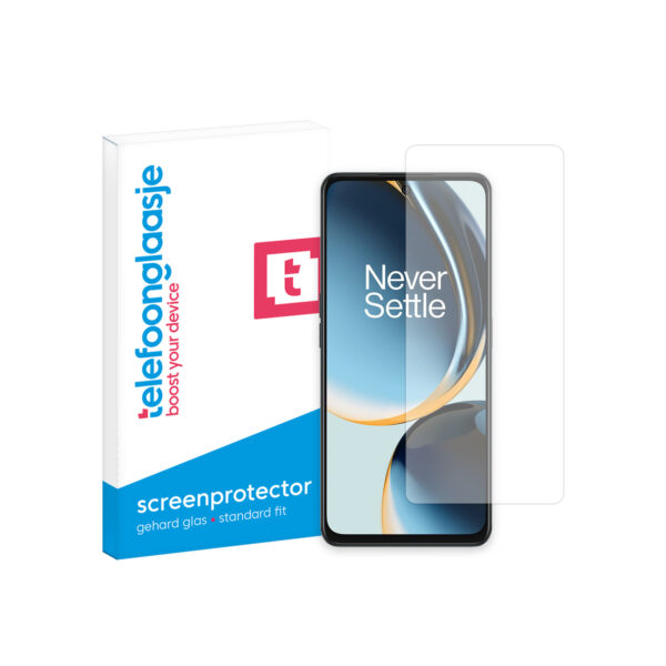 OnePlus Nord 3 5G screenprotector telefoonglaasje gehard glas met verpakking