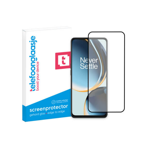 OnePlus Nord CE 3 Lite 5G Edge to Edge screenprotector Telefoonglaasje met verpakking