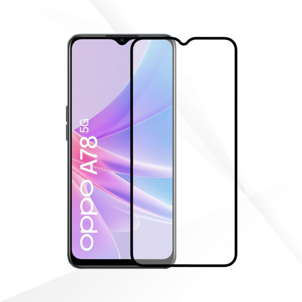 OPPO A78 5G Edge to Edge screenprotector telefoonglaasje