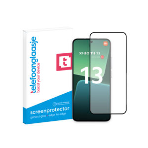 Xiaomi 13 Edge to Edge screenprotector telefoonglaasje met verpakking