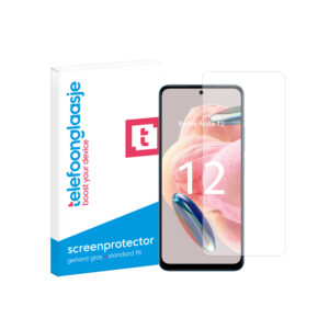 Xiaomi Redmi Note 12 4G screenprotector telefoonglaasje gehard glas met verpakking