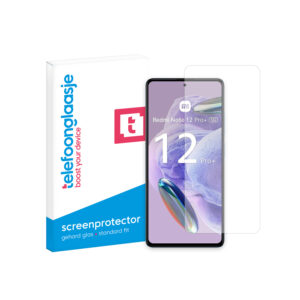 Xiaomi Redmi Note 12 Pro+ 5G screenprotector telefoonglaasje gehard glas met verpakking