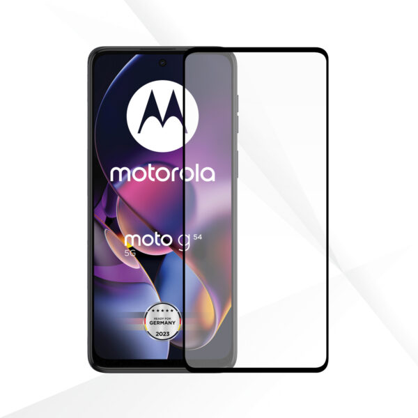 Motorola Moto G54 Telefoonglaasje Edge to Edge screenprotector gehard glas