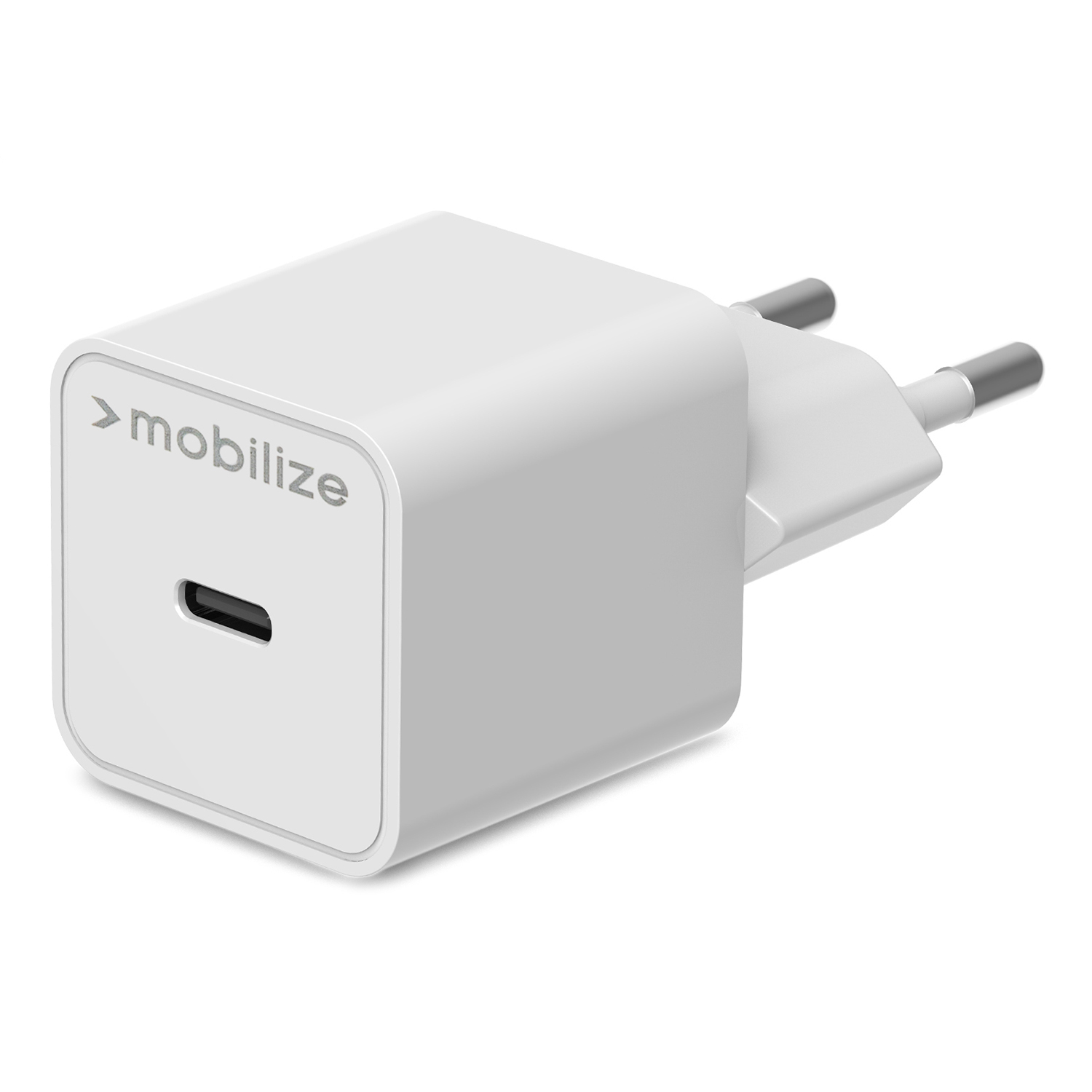 iPhone 15 Pro Max Mobilize USB-C adapter 20W – Wit