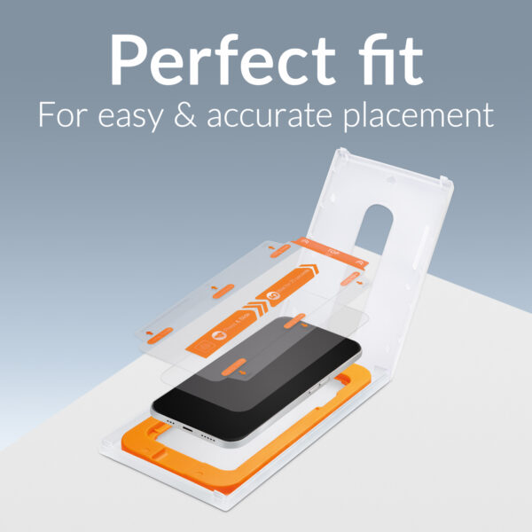 Mobilize Glass Screen Protector with Applicator zijaanzicht USP