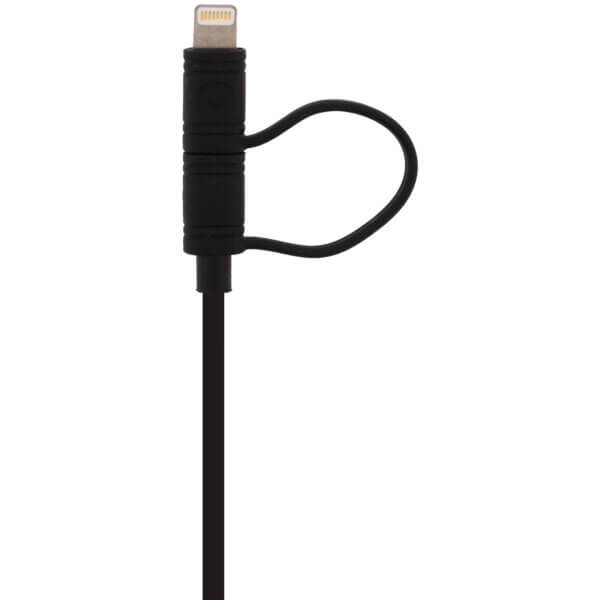 Mobilize 2in1 Cable USB to Lightning or Micro-USB 1.5m Black geklikt