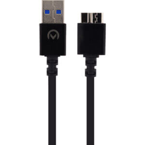 Mobilize Cable USB to Extended Micro-USB 3.0 1m. Black