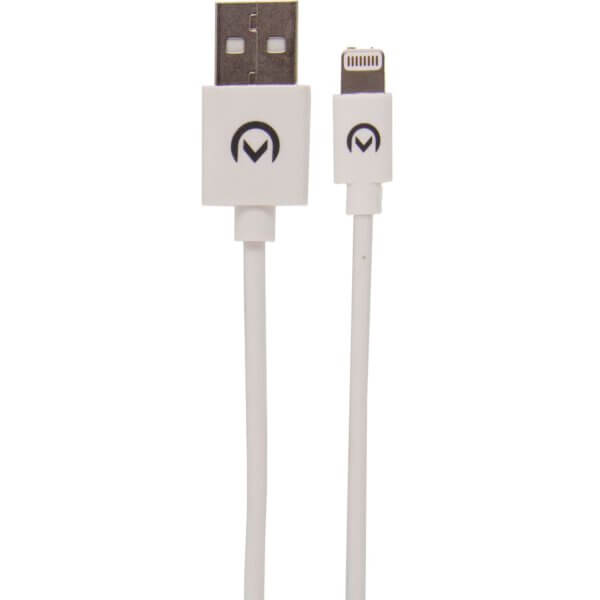 Mobilize Apple Lightning Cable 1m. White zonder logo