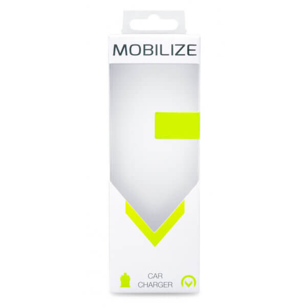 Mobilize Car Charger USB + Micro-USB 24W Black verpakking
