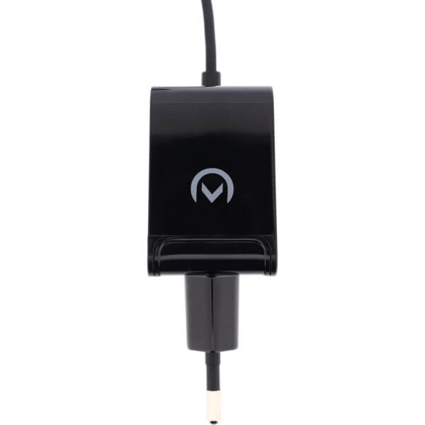 Mobilize Wall Charger USB to Micro-USB 15W 1m Black bovenkant