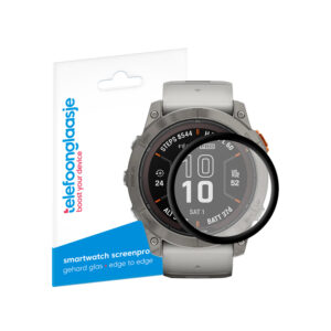 Garmin Fenix 7x Pro Telefoonglaasje screenprotector PMMA met verpakking