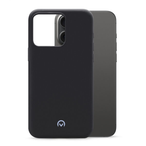 iPhone 15 Pro Max Mobilize Rubber Gelly Case Matt Black