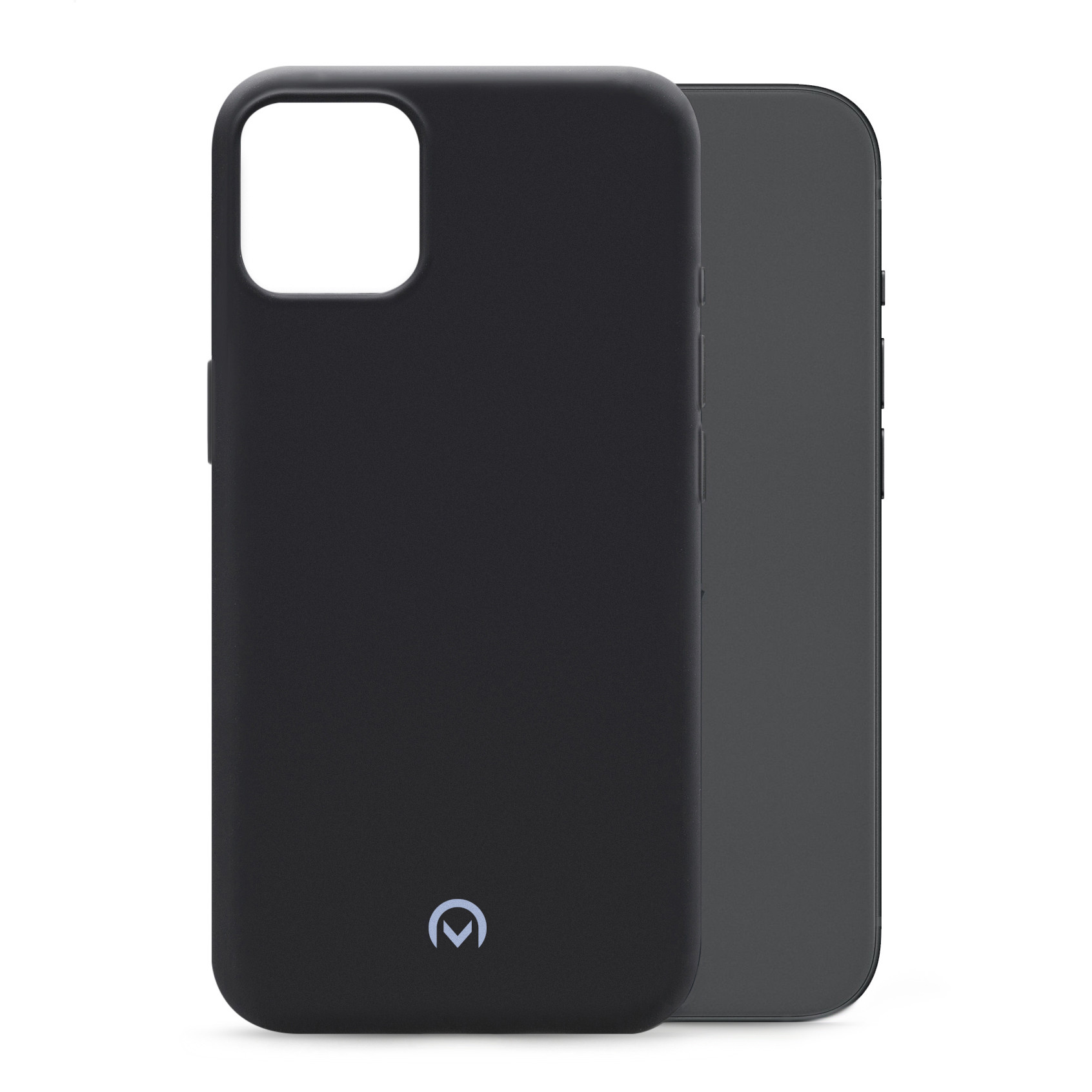 iPhone 15 Plus Soft Case - Mat Zwart