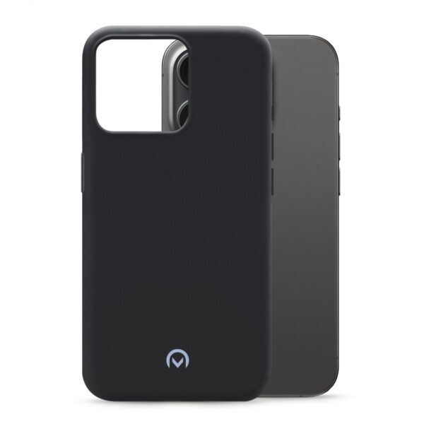 iPhone 15 Pro Mobilize Rubber Gelly Case Matt Black