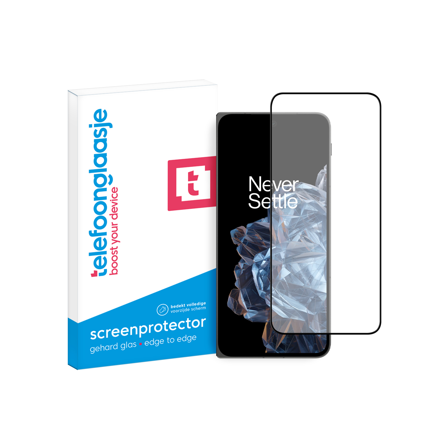 OnePlus Open screenprotector gehard glas Edge to Edge
