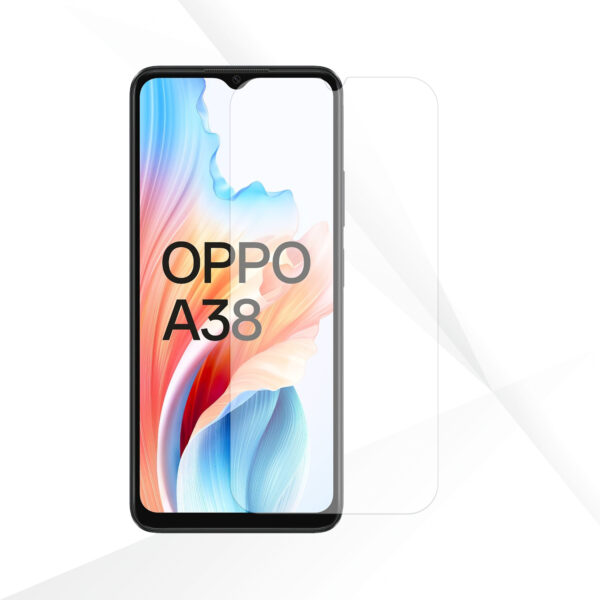 OPPO A38 Telefoonglaasje screenprotector Standard Fit gehard glas