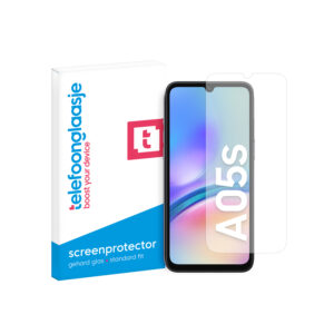 Samsung Galaxy A05s Telefoonglaasje screenprotector gehard glas met verpakking