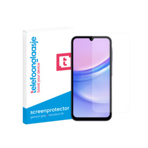 Samsung Galaxy A15 4G Telefoonglaasje screenprotector gehard glas met verpakking