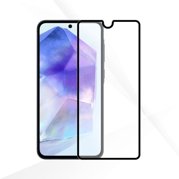 Telefoonglaasje Edge to Edge screenprotector gehard glas Samsung Galaxy A55
