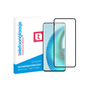 Telefoonglaasje Edge to Edge screenprotector gehard glas Honor Magic6 Lite met verpakking