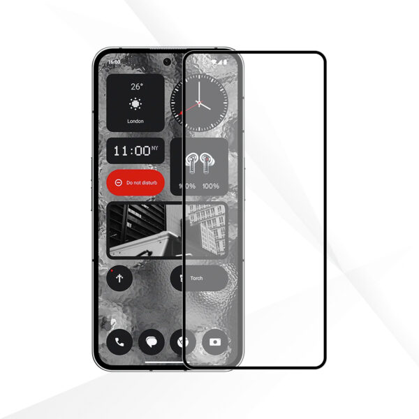 Telefoonglaasje Edge to Edge screenprotector gehard glas Nothing Phone (2a)