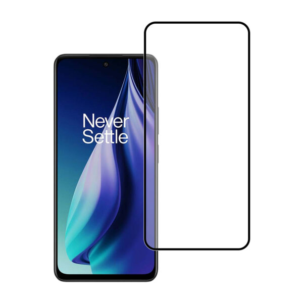 Telefoonglaasje Edge to Edge screenprotector gehard glas OnePlus Nord N30 SE