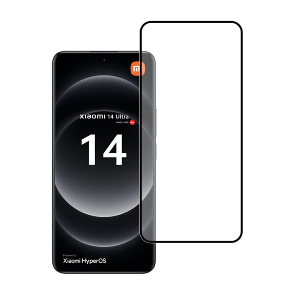 Telefoonglaasje Edge to Edge screenprotector gehard glas Xiaomi 14 Ultra