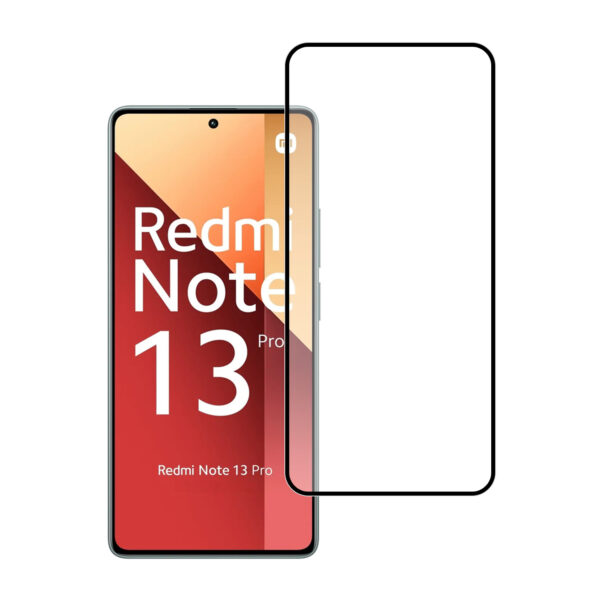 Telefoonglaasje Edge to Edge screenprotector gehard glas Xiaomi Redmi Note 13 Pro 4G