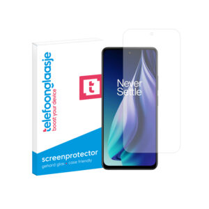 Telefoonglaasje OnePlus Nord N30 SE gehard glas screenprotector standard fit met verpakking