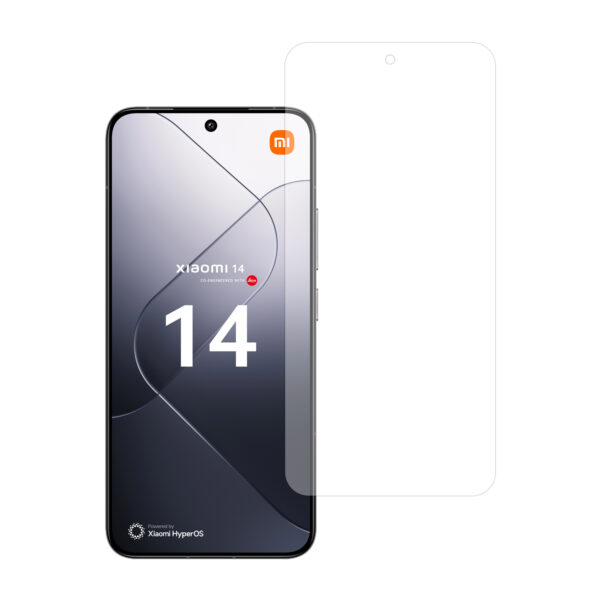 Telefoonglaasje Xiaomi 14 gehard glas screenprotector standard fit
