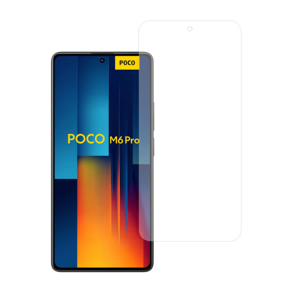 Telefoonglaasje Xiaomi Poco M6 Pro 4G gehard glas screenprotector standard fit