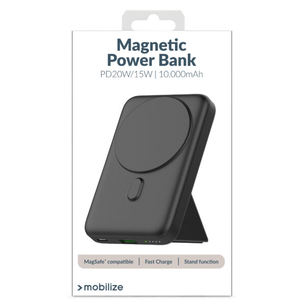 Mobilize Magnetic Wireless MagSafe Compatible Powerbank 10000mAh verpakking