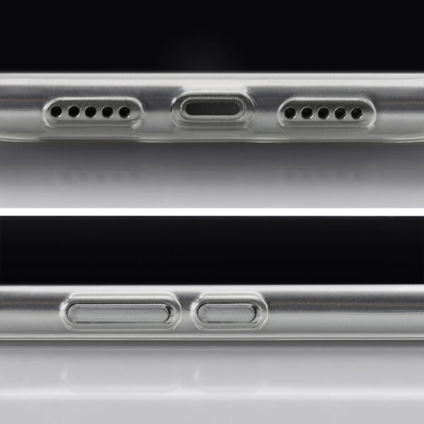 Mobilize TPU Case Transparant Uitsparingen