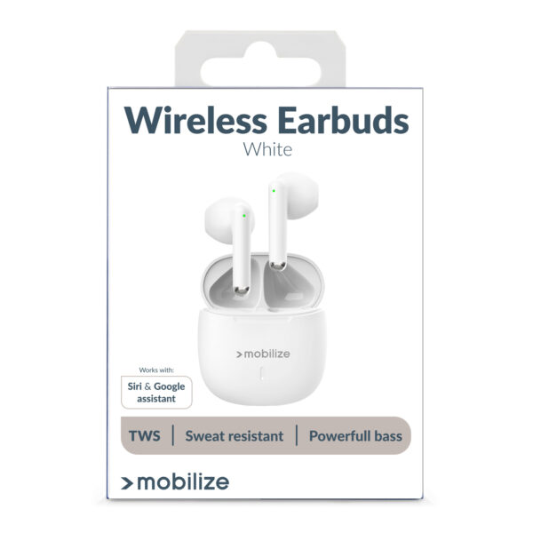 Mobilize TWS Headset Wit verpakking